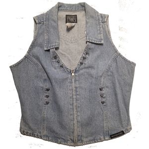 Vintage Denim Vest